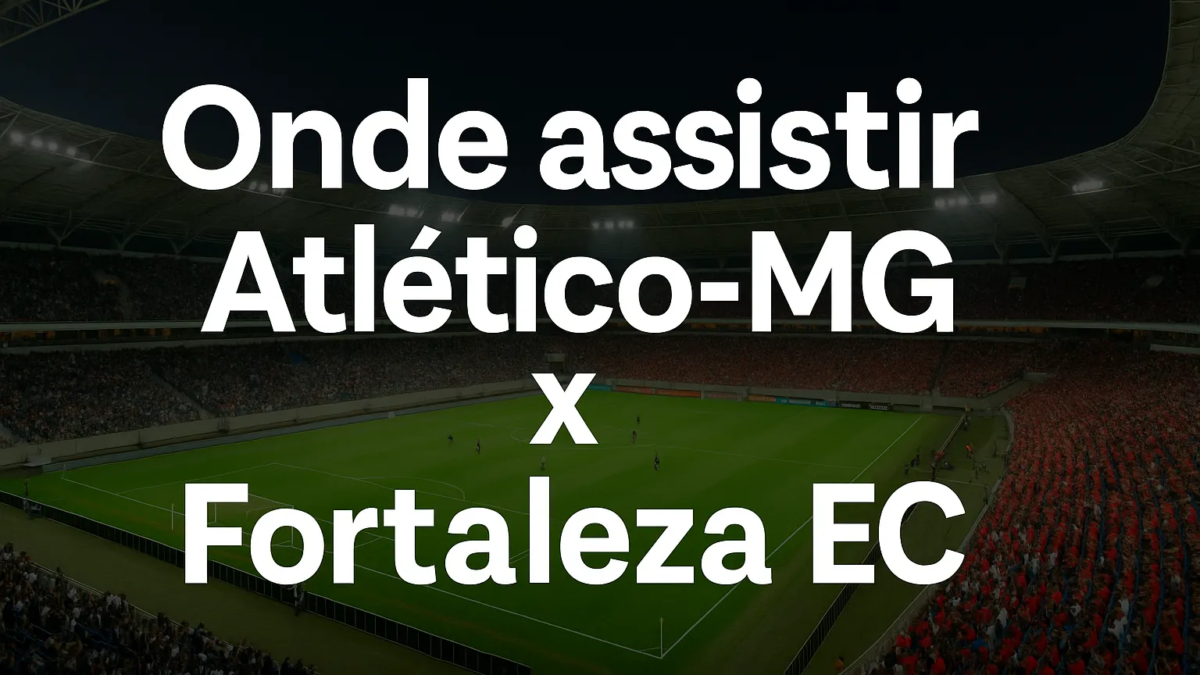 onde assistir atletico mg x fornataleza ec