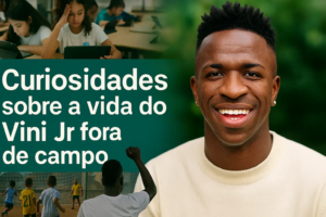 Curiosidades sobre a vida do Vini Jr fora de campo: origem, rotina e projetos sociais