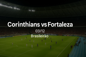 Onde assistir Corinthians x Fortaleza ao vivo hoje (03/12) pelo Brasileirão 2025