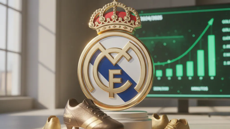 Endrick, jovem atacante, vestindo a camisa branca do Real Madrid e sorrindo no gramado.