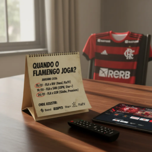 Quando o Flamengo Joga em 2026? Guia Completo de Jogos, Transmissões e Notícias