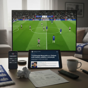Transmissão Newcastle x Chelsea: Onde Assistir, Palpites e Escalações (Premier League 2025/26)