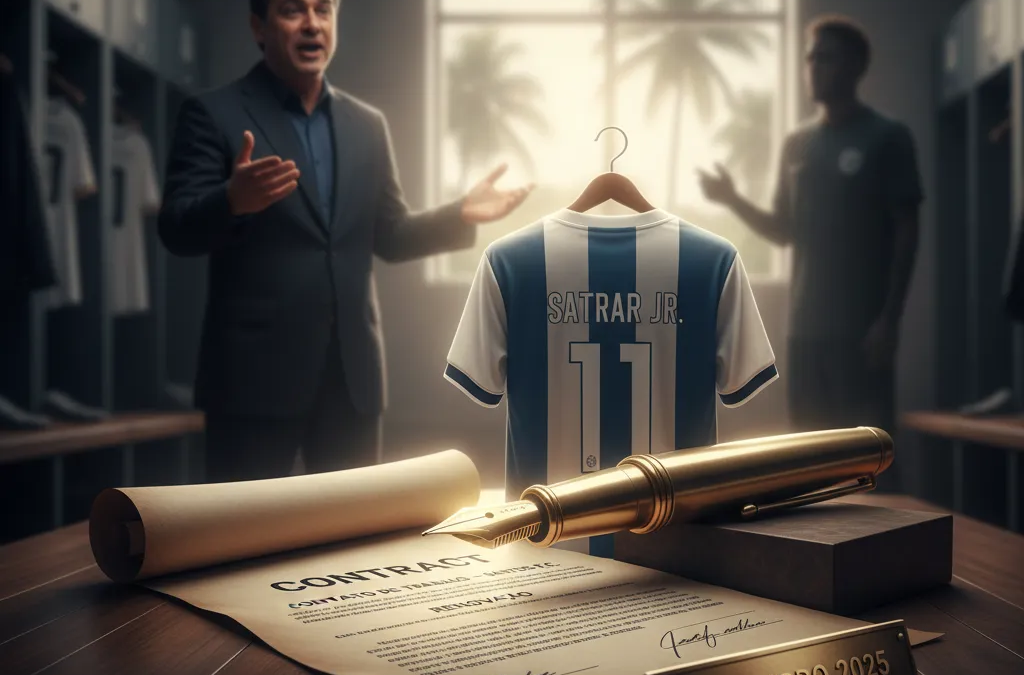 Neymar sorrindo, com a camisa do Santos, durante um jogo no estádio da Vila Belmiro.