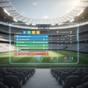 Tabela Brasileirão Série A 2025: Campeão, Libertadores e Rebaixados