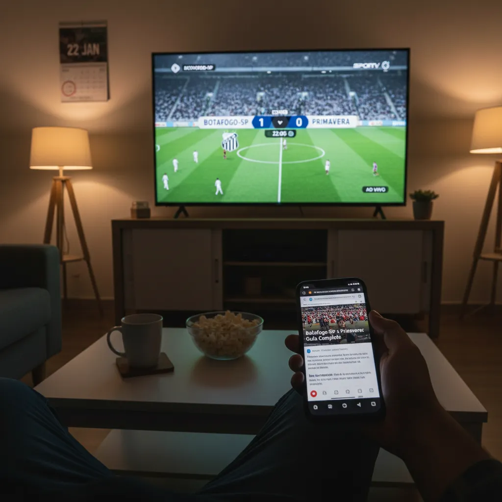 Escudos do Botafogo-SP e Primavera, simbolizando o confronto decisivo de futebol entre os dois times.