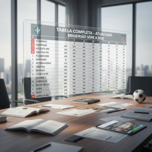 Brasileirão Série A 2026: Guia Completo com Tabela da 1ª Rodada, Datas e Novidades