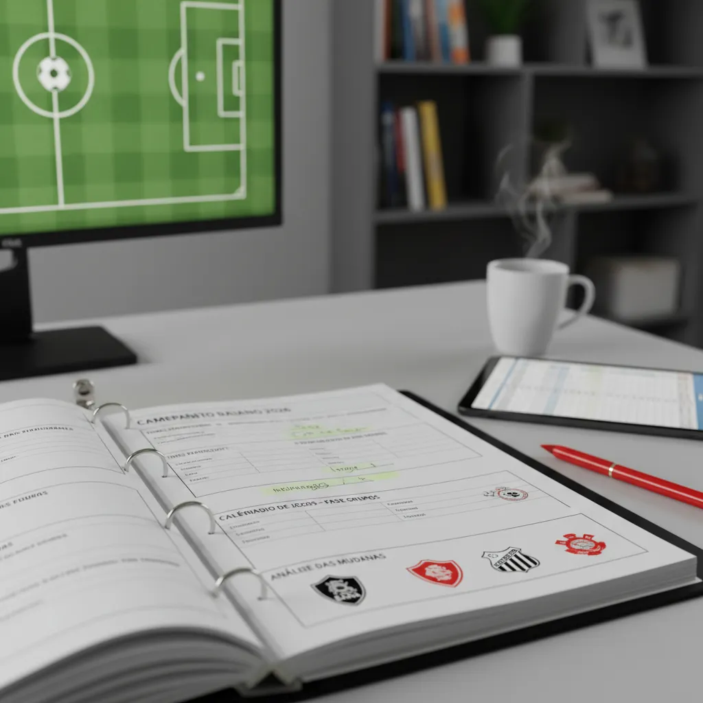 Gráfico digital do Campeonato Baiano 2026, com bola de futebol e elementos visuais da competição.