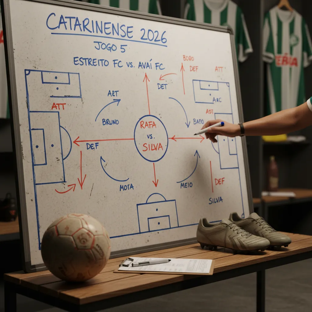 Estádio de futebol vibrante em Santa Catarina, com gramado verde e iluminação, pronto para o Campeonato Catarinense 2026.