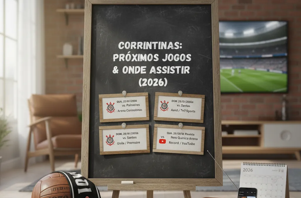 Atleta do Corinthians com a camisa 10 driblando a bola no gramado verde do estádio, pronto para os próximos jogos.