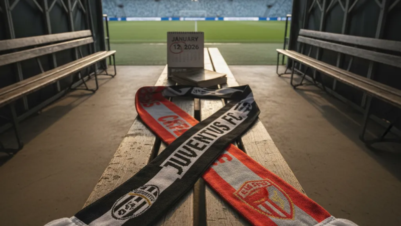 Jogador da Juventus em disputa de bola com atleta do Cremonese em campo, destacando o confronto Juventus x Cremonese.