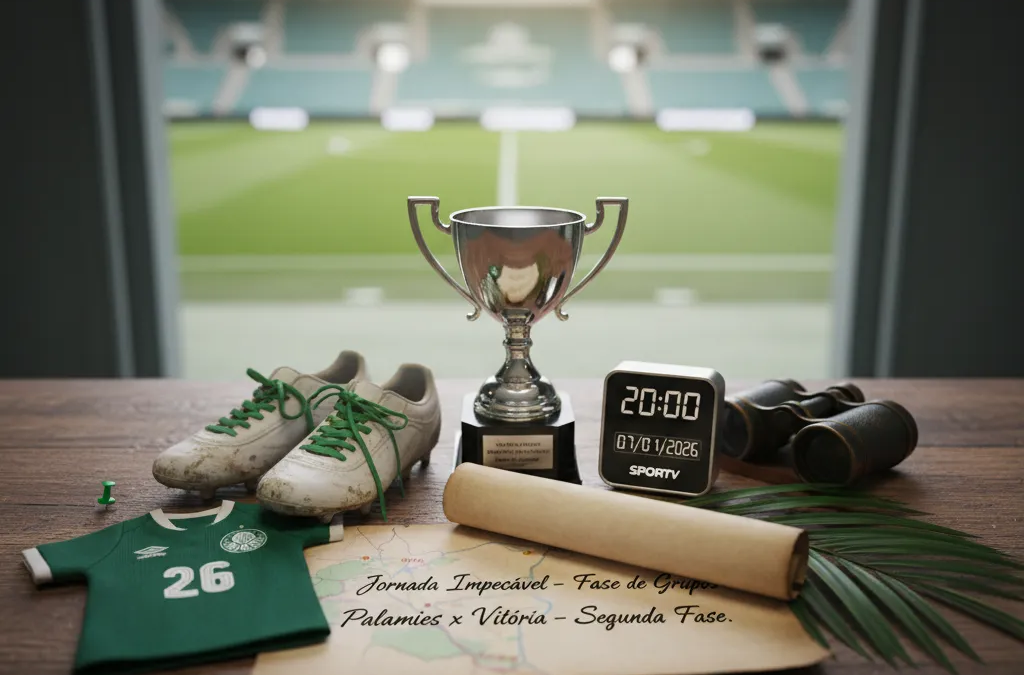 Jogador do Palmeiras celebra vitória na Copinha 2026, erguendo a camisa verde em campo.