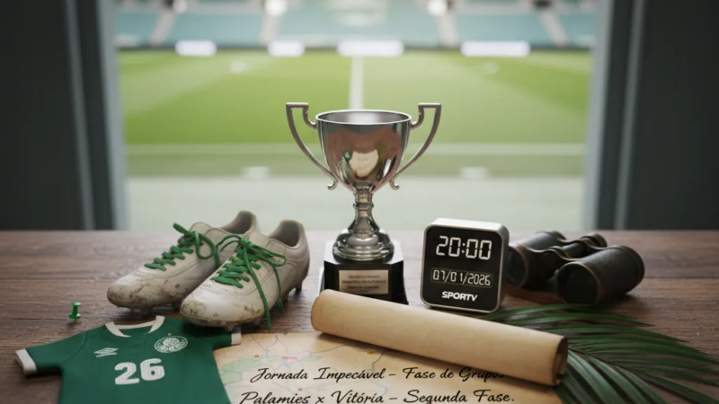 Jogador do Palmeiras celebra vitória na Copinha 2026, erguendo a camisa verde em campo.