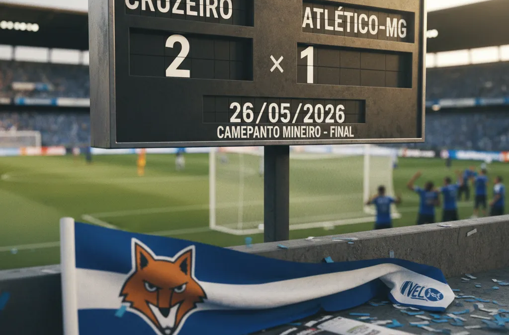 Jogador do Cruzeiro comemora gol no campo, celebrando o resultado do jogo do Cruzeiro contra o Tombense no Mineirão.