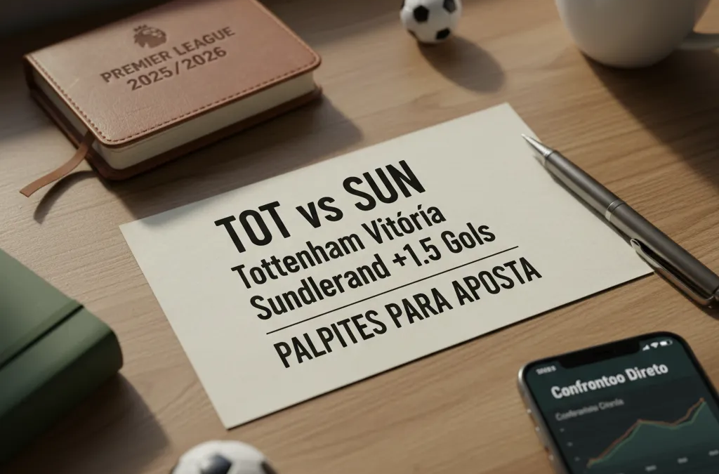 Jogador do Tottenham em campo, correndo com a bola. Palpites de aposta para o jogo Tottenham x Sunderland.