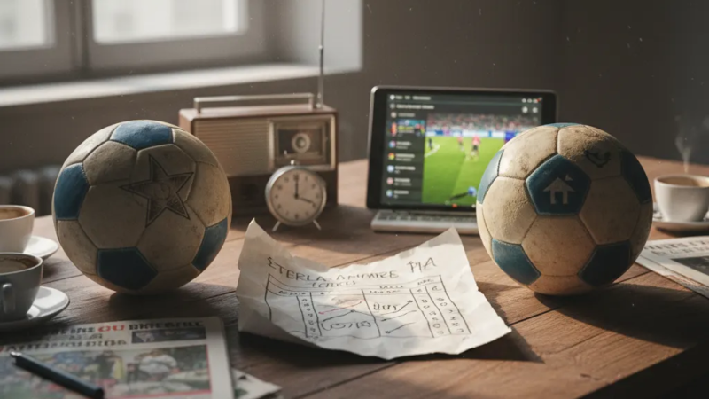 Jogadores do Estrela Amadora e Casa Pia em ação, disputando a bola no gramado durante partida de futebol.