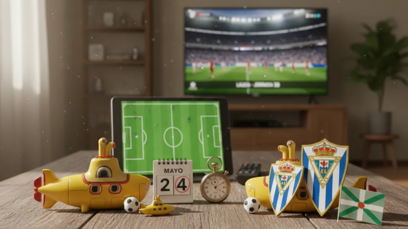 Jogadores de Villarreal e Real Sociedad disputam a bola intensamente em campo, cenário comum na La Liga.