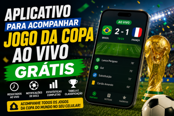 Aplicativo Para Acompanhar Jogo da Copa Ao Vivo Grátis: Veja as Melhores Opções