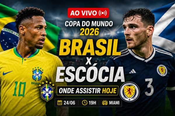 Onde Assistir Brasil x Escócia Hoje? Veja Horário, Transmissão e Tudo Sobre o Jogo